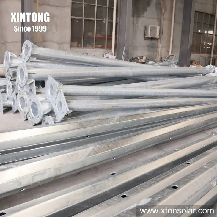 10m feuerverzinkter Stahlmast