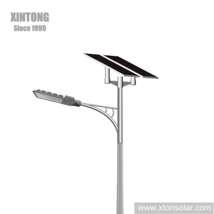 6m Pole 60W Solar Power Street Lamp Super Bright