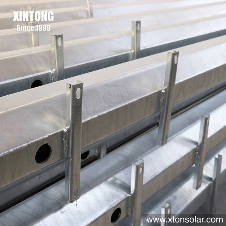 6m Seamless Galvanized Steel Pipe Tube Street Light Pole Machine Square