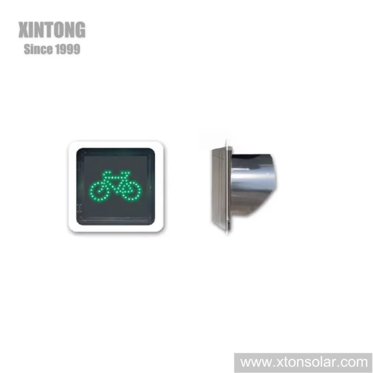 Aluminium Grüne Licht Ampel