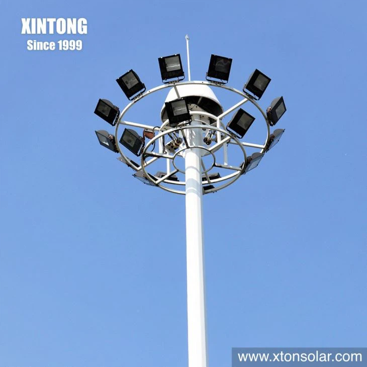 CAD Design Of High Mast Pole Light