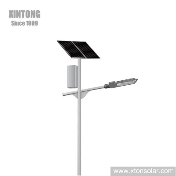 Outdoor Intelligent Solar Power LED Street Lighting